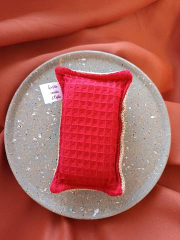 Eponge lavable rutilisable rouge