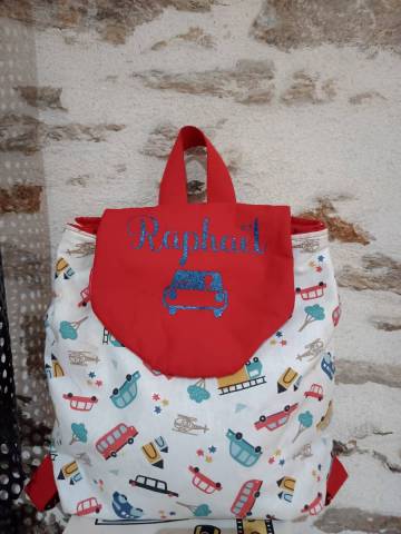 Cartable maternelle personnalis sur mesure 
