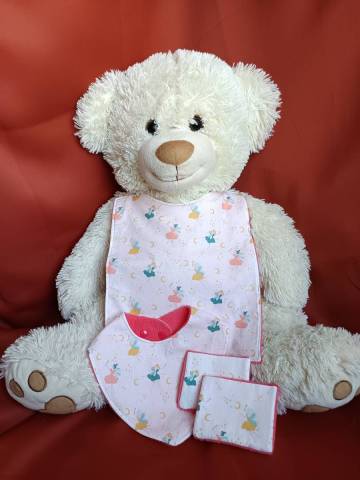 Coffret de naissance personnalis et unique ferique rose